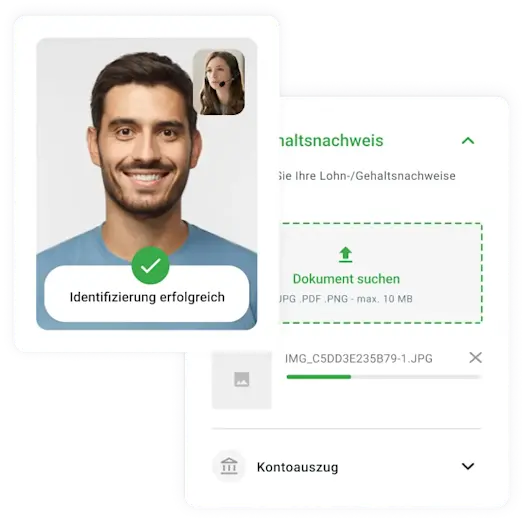 Identifizierung deiner Person
